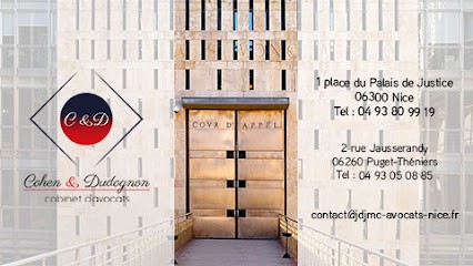 Cabinet d’avocats - Jessica DUDOGNON et Jean Marc COHEN, Avocat à Nice