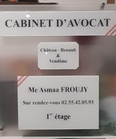 AVOCAT ASMAA FROUJY, Avocat à Château-Renault