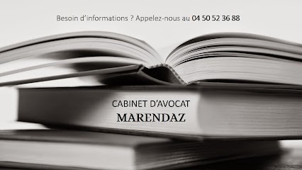 MARENDAZ AVOCATS, Avocat à Annecy