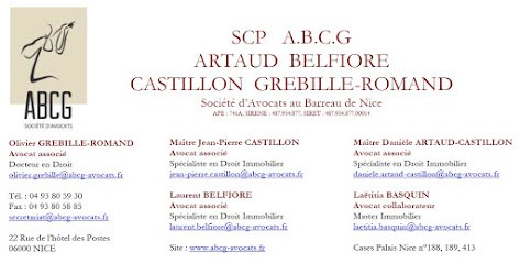 AVOCAT - SCP ABCG, Avocat à Nice