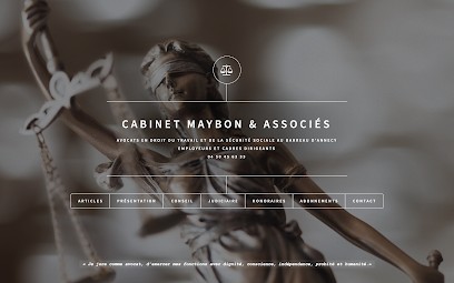 Cabinet Maybon & Associés, Avocat à Annecy