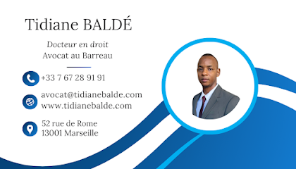 Tidiane Baldé - Avocat Au Barreau De Marseille Avocat à Marseille 01